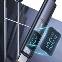 Usams Adapter AU18 USB-C Digital Display 100W Usams Adapter AU18 USB-C Digital Display 100W