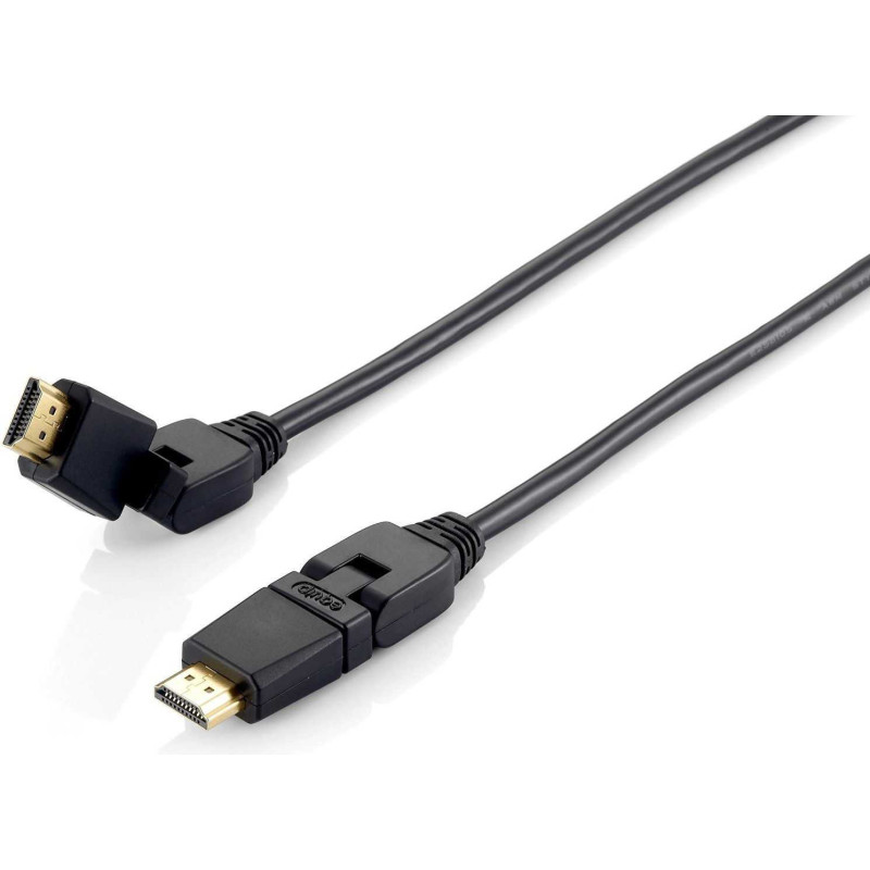 EQUIP Kabelis HDMI - HDMI 4K 60Hz 5m Juodas