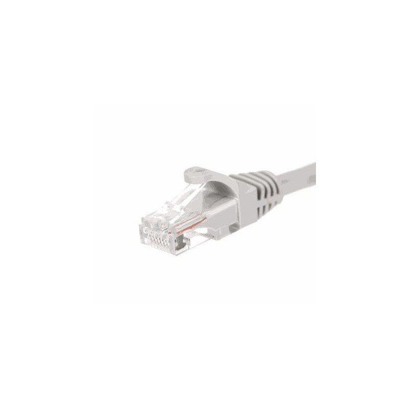 Netrack Patchcord U / UTP Cat.6 0.5m pilka