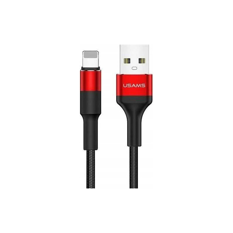 Usams USB-A į „Lightning“ 1,2 m Red