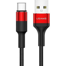 Usams USB-A į USB-C 1,2 m juodas