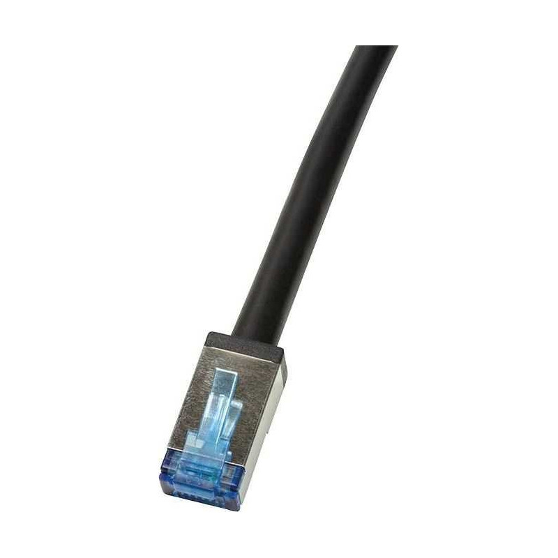 Logilink Komutacinis kabelis S / FTP Cat6a 5m Juodas
