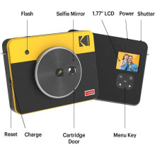 Kodak Mini Shot Combo 3 Retro Yellow Kodak Mini Shot Combo 3 Retro Yellow
