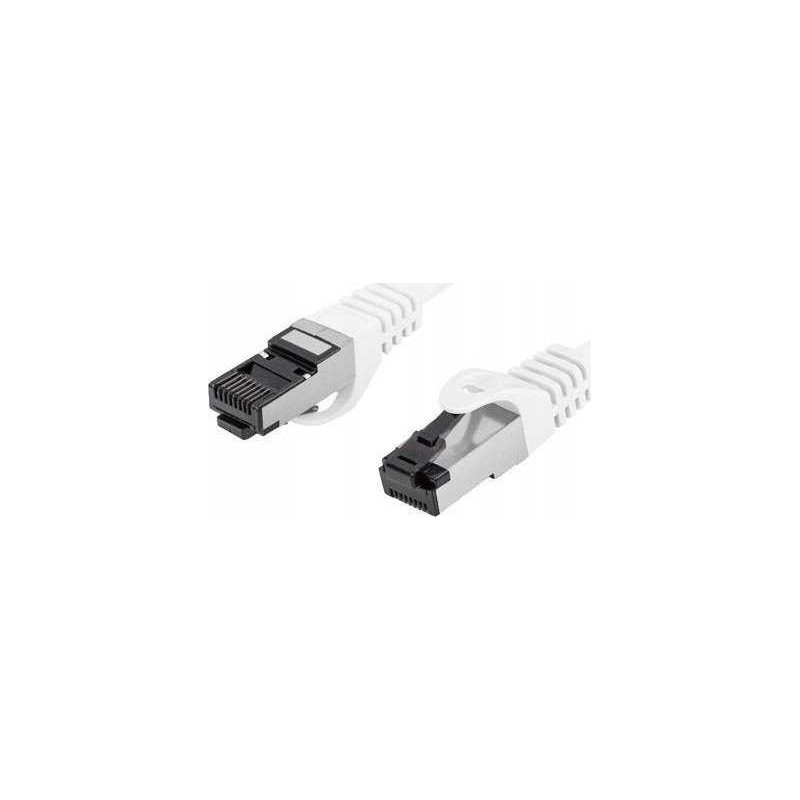 Lanberg Patchcord S / FTP Cat.8.1 LSZH CU 1m balta