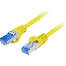 Lanberg Patchcord S / FTP Cat.6A LSZH CCA 0.25m geltona
