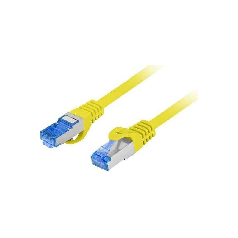 Lanberg Patchcord S / FTP Cat.6A LSZH CCA 0.25m geltona