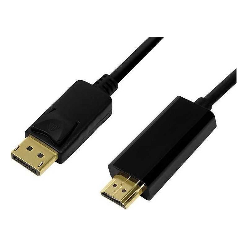 Logilink Kabelinis adapteris LogiLink CV0127 DisplayPort 1.2 – HDMI 1.4, 2m