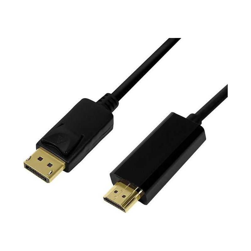 Logilink kabelio adapteris LogiLink CV0128 DisplayPort 1.2 - HDMI 1.4, 3m