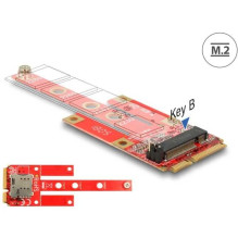 DELOCK Converter Mini PCIe M.2 Key B Slot + Micro SIM Slot DELOCK Converter Mini PCIe M.2 Key B Slot + Micro SIM Slot