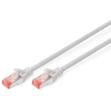DIGITUS CAT 6 S / FTP jungiamasis kabelis, 15 m, pilkas