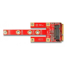 DELOCK Converter Mini PCIe M.2 Key B Slot + Micro SIM Slot DELOCK Converter Mini PCIe M.2 Key B Slot + Micro SIM Slot