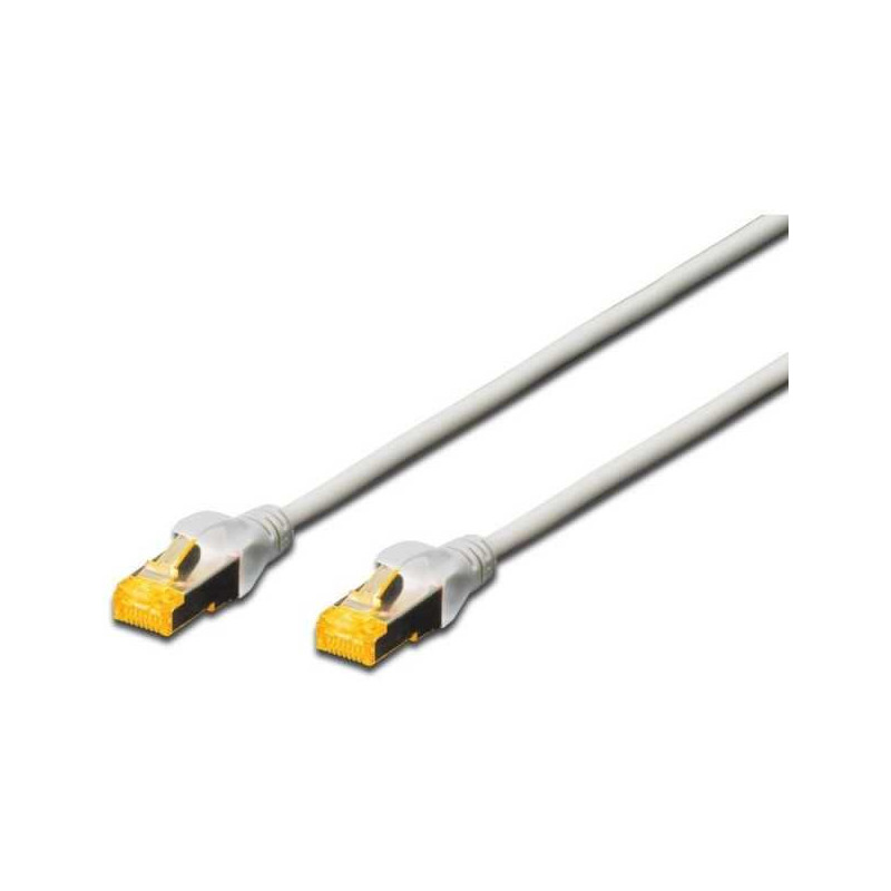 DIGITUS CAT 6A S / FTP jungiamasis kabelis, 10 m, pilkas