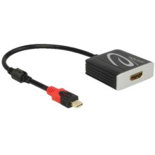 DELOCK Aktyvus mini DisplayPort 1.4 HDMI 4K Juodas