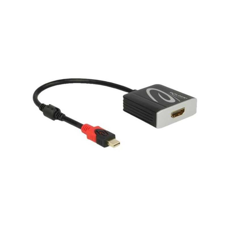 DELOCK Aktyvus mini DisplayPort 1.4 HDMI 4K Juodas