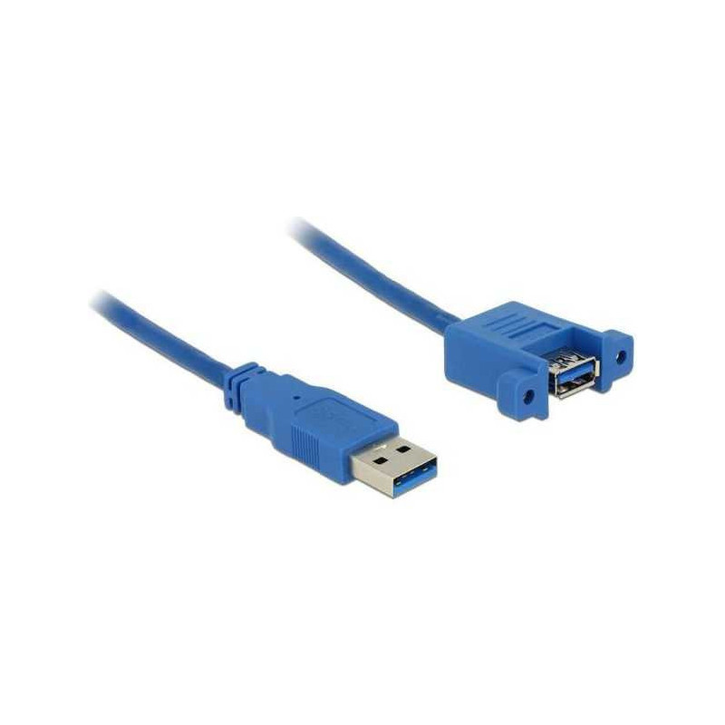 DELOCK USB-A 3.0 kabelis 1m Blue