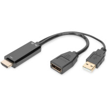 DIGITUS 4K HDMI į DisplayPort adapteris AK-330101-002-S DIGITUS 4K HDMI į DisplayPort adapteris AK-330101-002-S