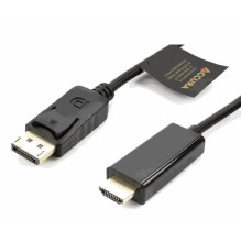 Accura Kabelis DisplayPort – HDMI 3.0m Juodas