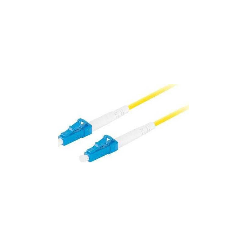 Lanberg Šviesolaidinis laidas SM LC / UPC-LC / UPC SIMPLEX LSZH 3.0mm 1m geltona