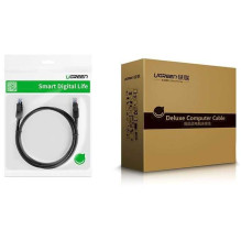Ugreen tinklo LAN kabelis RJ45 Cat6 UTP 1000Mbps 1m juodas Ugreen tinklo LAN kabelis RJ45 Cat6 UTP 1000Mbps 1m juodas