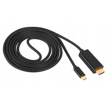 Akyga AK-AV-18 USB-C / HDMI 4K 1.8m Black Akyga AK-AV-18 USB-C / HDMI 4K 1.8m Black
