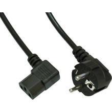 Akyga AK-PC-02C CU CEE 7 / 7 IEC C13 1.5m Juoda