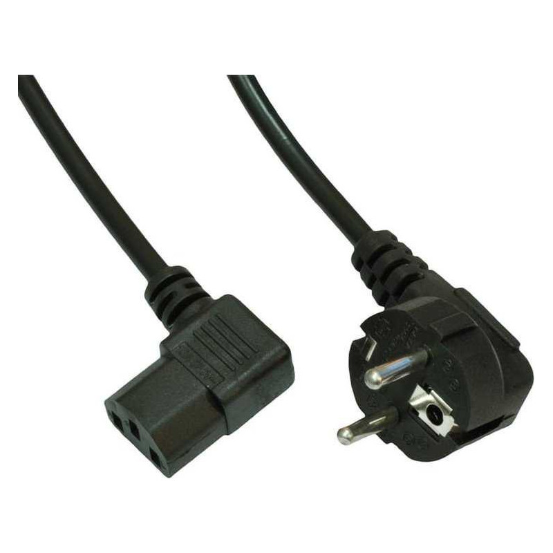 Akyga AK-PC-02C CU CEE 7 / 7 IEC C13 1.5m Juoda