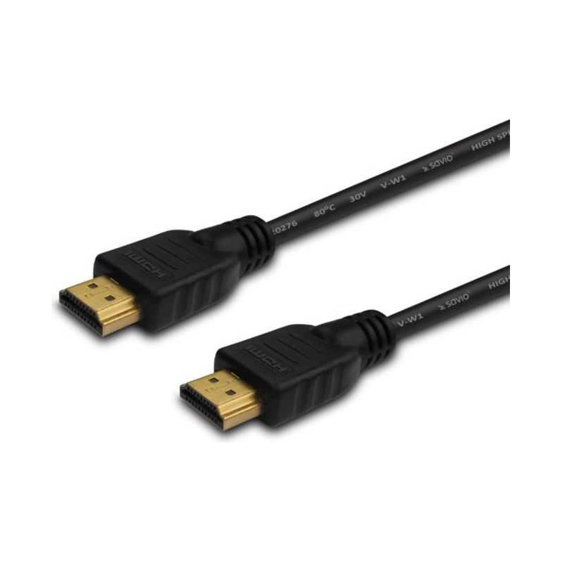 Savio *HDMI kabelis CL-121 1.8m auksinis, v1.4,3D