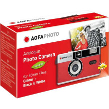 Agfaphoto Reusable Camera 35mm Red Agfaphoto Reusable Camera 35mm Red