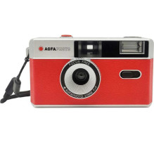 „Agfaphoto“ daugkartinio naudojimo fotoaparatas, 35 mm, raudonas „Agfaphoto“ daugkartinio naudojimo fotoaparatas, 35 mm, raudonas