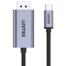 UNITEK 4K 60Hz USB-C į DisplayPort 1.2 kabelis 1,8 m (V1409A) UNITEK 4K 60Hz USB-C į DisplayPort 1.2 kabelis 1,8 m (V1409A)
