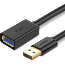 Ugreen USB 3.0 prailgintas kabelis 2m juodas