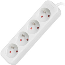 Lanberg PS0-04E-0150-W 1.5m Balta