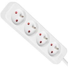 Lanberg PS0-04E-0150-W 1.5m Balta
