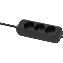 Brennenstuhl 1158620015 1.5m 3V Black