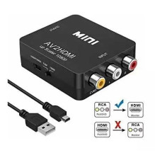 „RoGer RG-RCA-HDMI-CON-BK“ juodas
