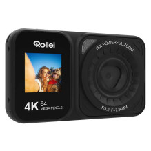 Rollei „Compactline 64“ dviejų ekranų juodas