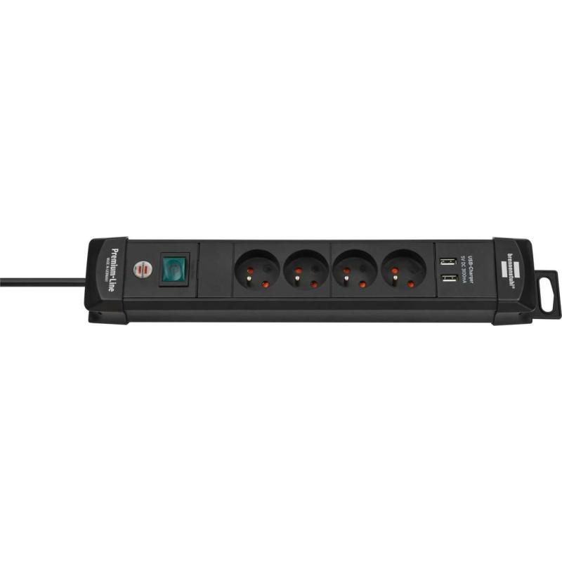 Brennenstuhl Premium-Line 1.8m Black