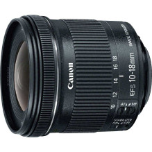 „Canon EF-S10-18MM IS STM“ + EW-73C + LC rinkinys