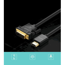 Ugreen 30116 HDMI - DVI kabelis 4K 60Hz 30AWG Ugreen 30116 HDMI - DVI kabelis 4K 60Hz 30AWG