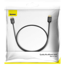Baseus HDMI 2.0 cable 4K 60 Hz 3D HDR 18 Gbps 1m Black