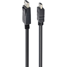 Gembird DisplayPort to HDMI Cable 10m Black Gembird DisplayPort to HDMI Cable 10m Black