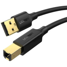 Ugreen US135 spausdintuvo kabelis USB 2.0 AB 1m juodas
