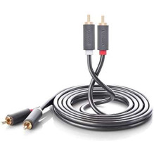 Ugreen 30747 AV104 2x RCA M į 2x RCA M 1m juodas