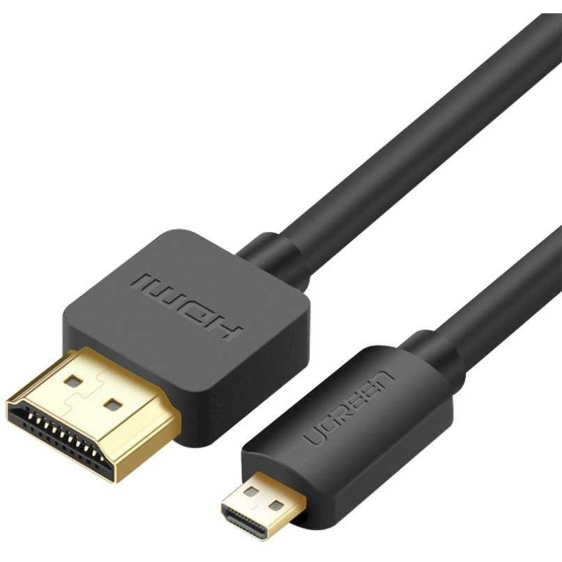 „Ugreen“ HDMI į „micro HDMI“ 4K 60Hz 30AWG 1,5m juodas