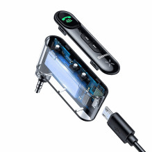 Baseus Qiyin AUX Car Bluetooth Receiver Black Baseus Qiyin AUX Car Bluetooth Receiver Black