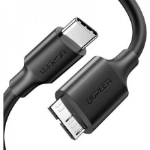 Ugreen Micro USB-B 3.0 to USB-C 1m Black Ugreen Micro USB-B 3.0 to USB-C 1m Black