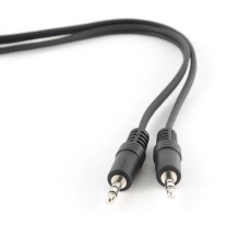 Gembird 3,5 mm stereo garso kabelis 2 m, juodas CCA-404-2M