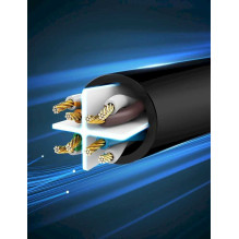 Ugreen 20162 LAN Cable Cat 6 UTP RJ45 5m Black