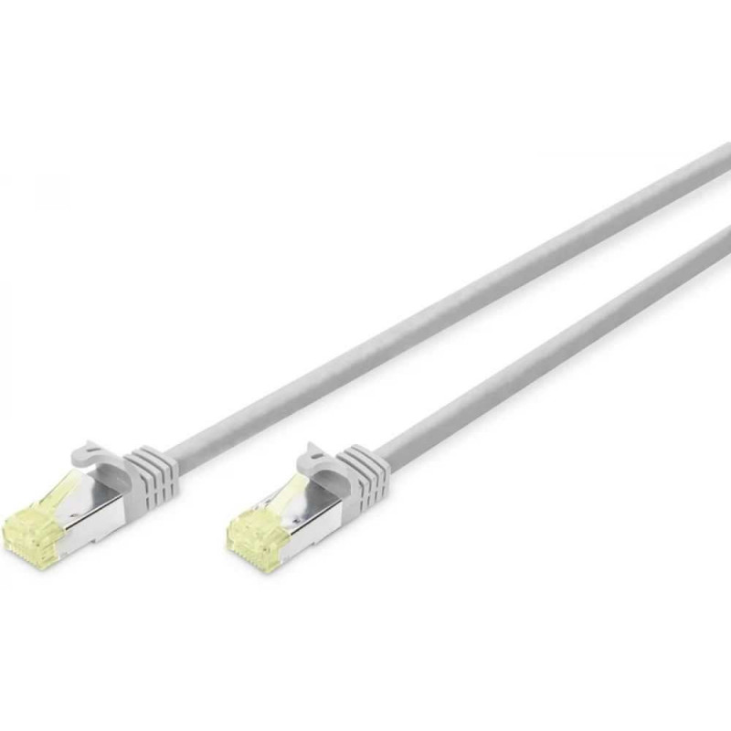 DIGITUS CAT 6A S-FTP patch kabelis 3m pilkas