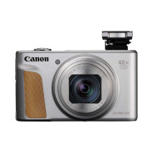 „Canon Powershot SX740 HS Lite“ sidabrinis „Canon Powershot SX740 HS Lite“ sidabrinis
